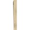 Ekena Millwork Olympic Slat Rough Sawn Bracket, Douglas Fir, 4"W x 38"D x 38"H BKT04X38X38OLY06RDF - alternate 2